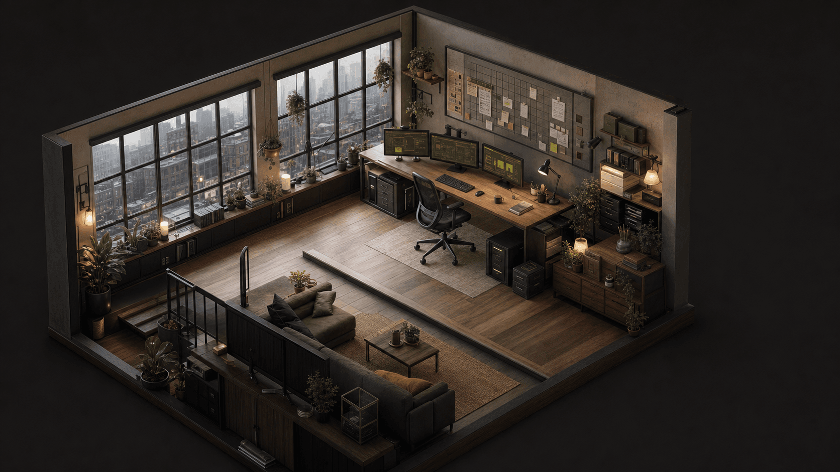 An evolving workspace in Vibe Coder